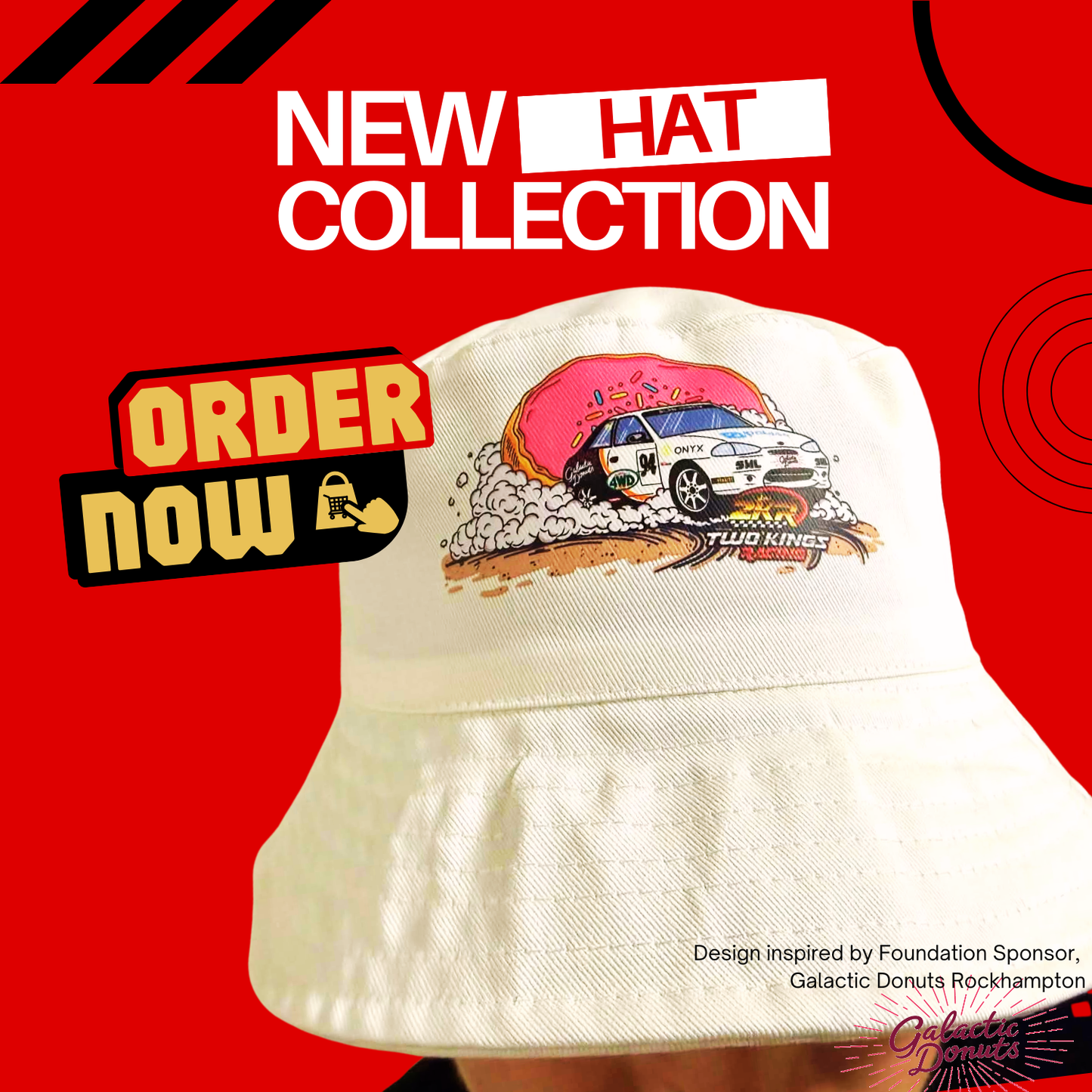 Bucket Hat - Galactic Donuts Inspired